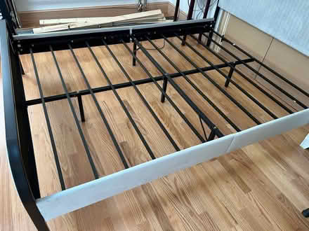Photo of free queen bed frame (Belmont) #3