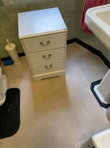Photo of free bathroom chest of drawers (W1) #1