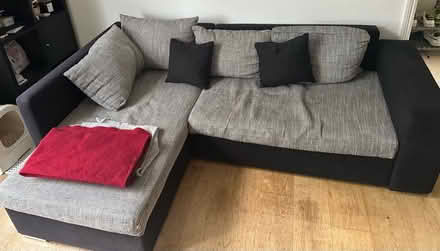 Photo of free Black and Grey Sofa Bed (SE21 West Dulwich) #1
