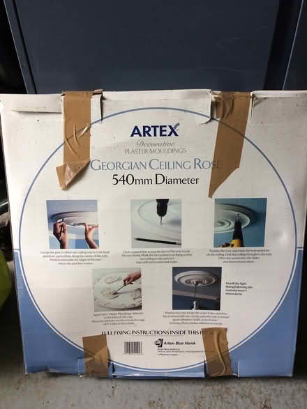 Photo of free Artex Georgian Ceiling Rose (Orpington) #2