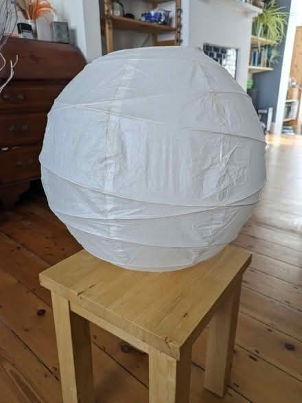 Photo of free White paper light shade (Aldrington BN3) #1