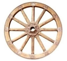 Photo of Old Wheel - school project (Little Chalfont HP8) #1