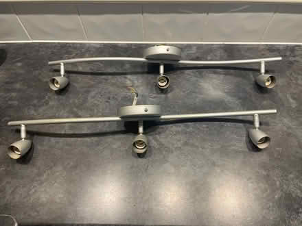 Photo of free 2 GU10 light fittings (Lightwater GU18) #1