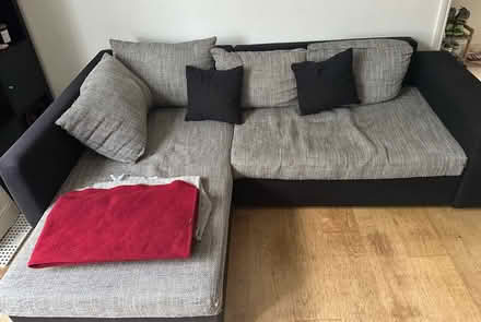 Photo of free Black and Grey Sofa Bed (SE21 West Dulwich) #2