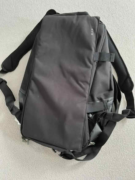 Photo of free Black 50L bag - either duffel or backpack (Shepherds Bush W14) #1