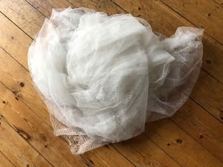 Photo of free Large piece of white netting (Nailsworth GL6) #1