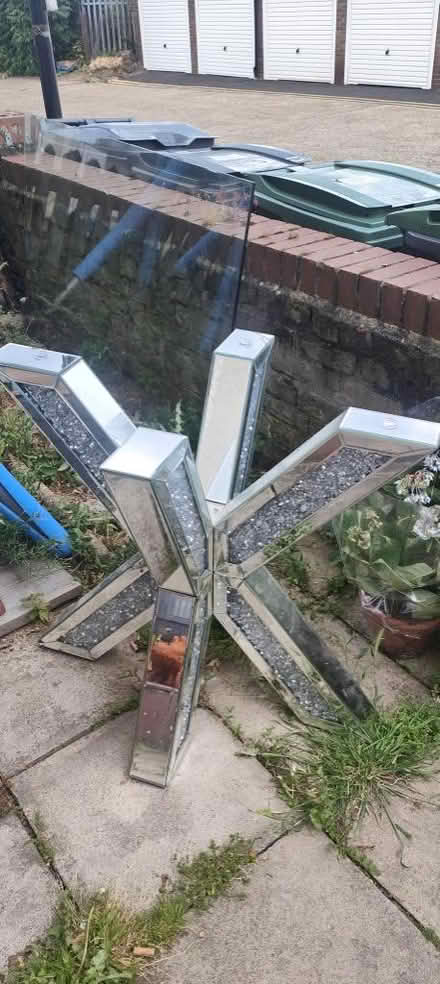 Photo of free Glass diamonte dining table (Tottenham) #1