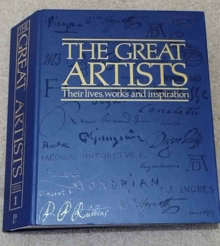 Photo of free Six volumes on the great artists. (GU14) #2