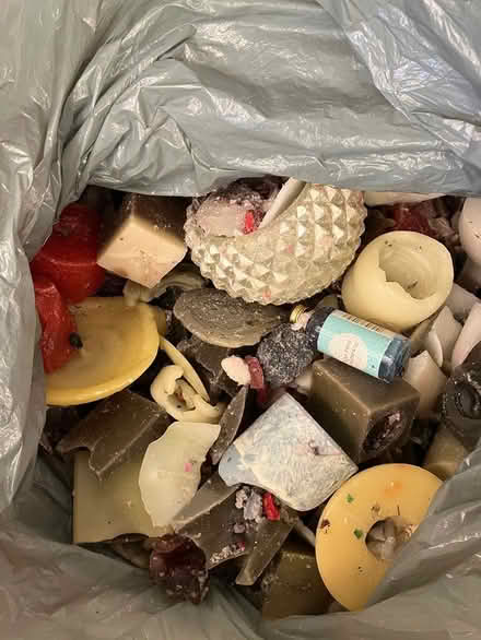 Photo of free Old used parts of candles - big bag (Writhlington, Radstock) #1