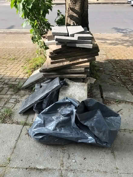 Photo of free Paving slabs (Abbey Wood SE2) #1