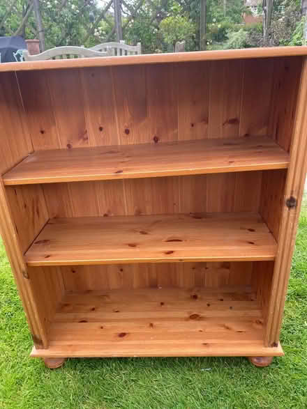 Photo of free Pine bookcase ( upcycle ?) (Bosham) #1