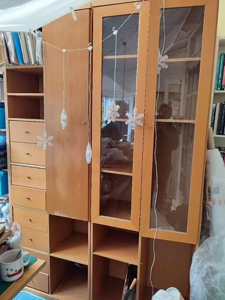 Photo of free Tall IKEA storage shelves (OX4 Temple Cowley) #1