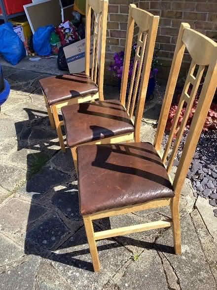 Photo of free Dining Room Chairs (Harold Hill RM3) #1