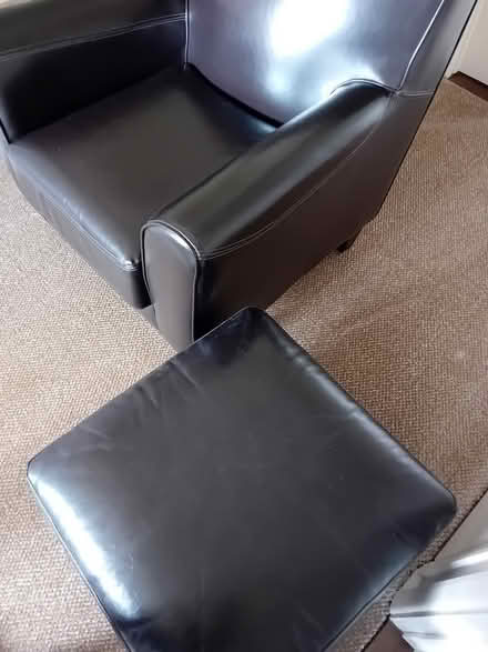 Photo of free Armchair and matching footstool (Hatfield Peverel CM3) #4