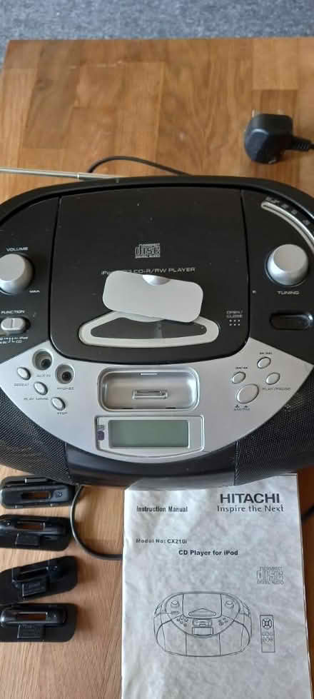 Photo of free Hitachi CD player for iPod (SN25 Abbey meads) #2