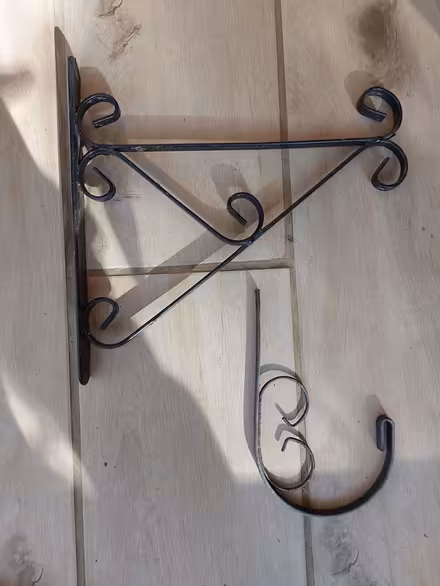 Photo of free Two brackets for hanging baskets (NR11) #1