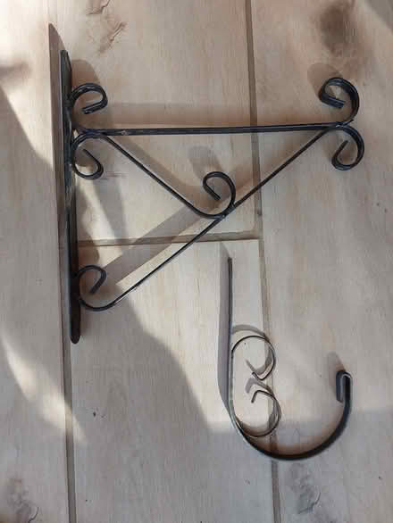 Photo of free Two brackets for hanging baskets (NR11) #1