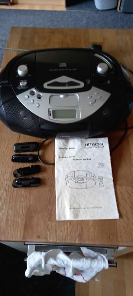 Photo of free Hitachi CD player for iPod (SN25 Abbey meads) #1