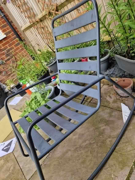 Photo of free Garden metal rocking chair (South Chailey BN8) #1