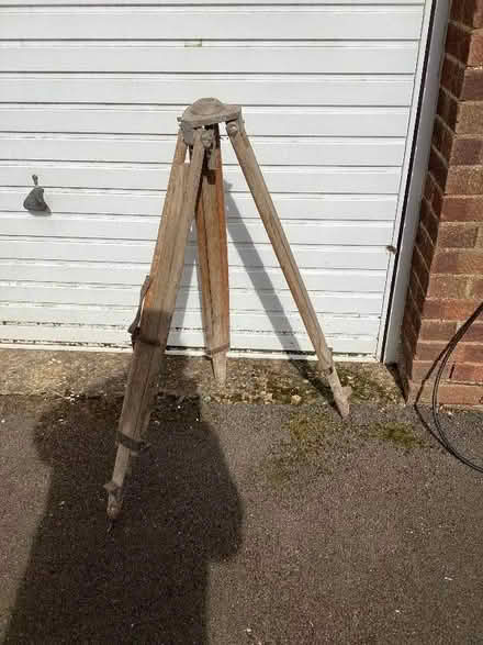 Photo of free Vintage surveyor’s tripod. (Braughing SG11) #1