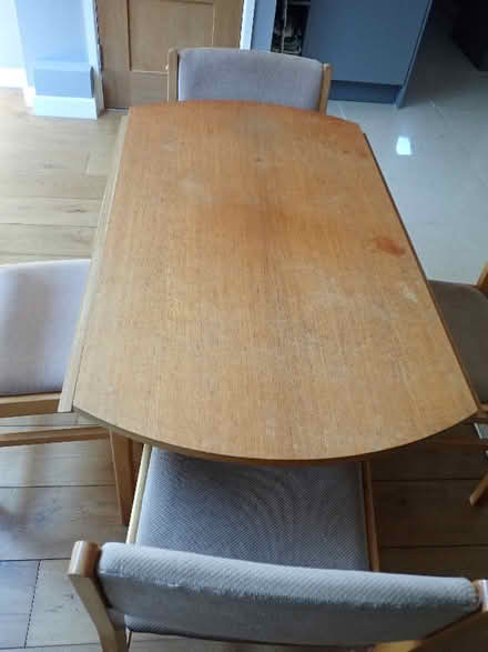 Photo of free Dining table & 4 chairs (Great Chishill SG8) #2
