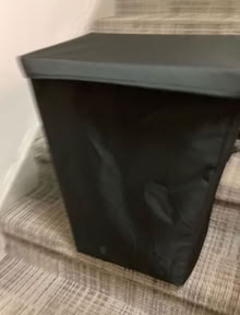 Photo of free Fabric Covered Hamper Like New (Midtown East) #1
