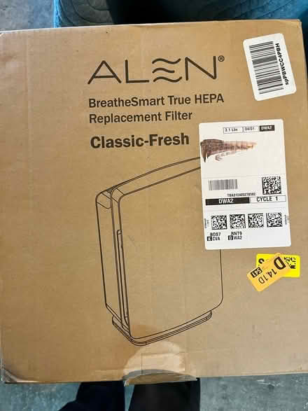 Photo of free Breathesmart air filter cartridge (Lake City) #1