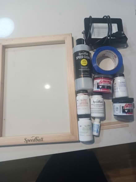 Photo of free Silkscreen Artist supplies (Lefferts Gardens) #1