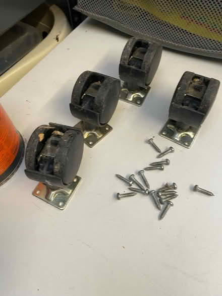 Photo of free Castor Swivel Legs x 4 (SM6) #2