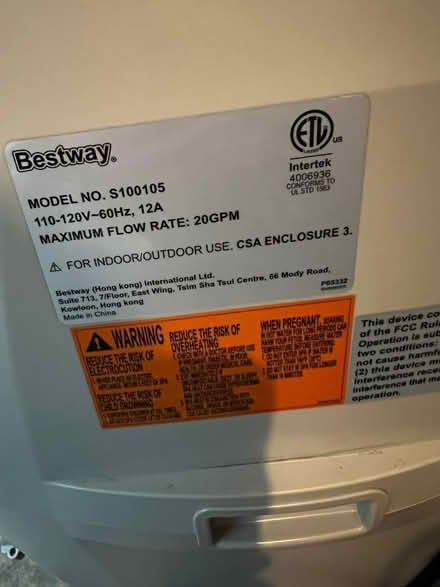 Photo of free Saluspa hot tub pump project (Bothell - Canyon Park) #2
