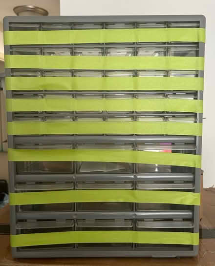 Photo of free Plastic storage cabinet (Williamsport) #1