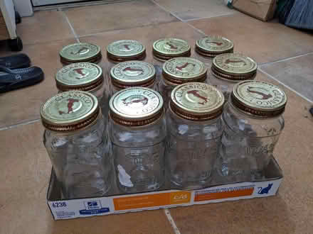 Photo of free 12 mason jars (Oxford/Wharncliffe) #1