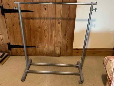Photo of free Adjustable clothes rail (Biddulph Moor) #1