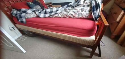 Photo of free Single bed with mattress (Marsh Barton EX2) #2