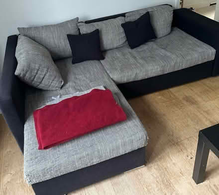 Photo of free Black and Grey Sofa Bed (SE21 West Dulwich) #3