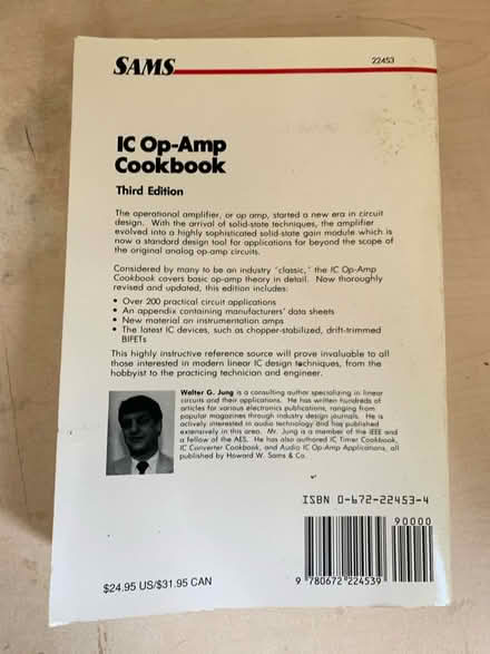 Photo of free Op amp cookbook (Loders DT6) #2