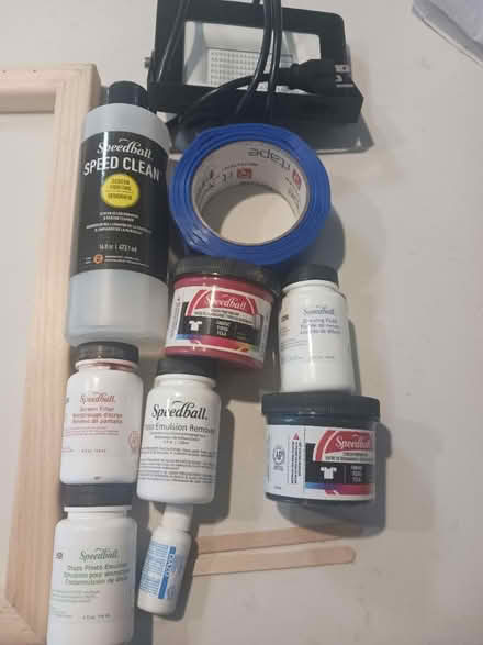 Photo of free Silkscreen Artist supplies (Lefferts Gardens) #2