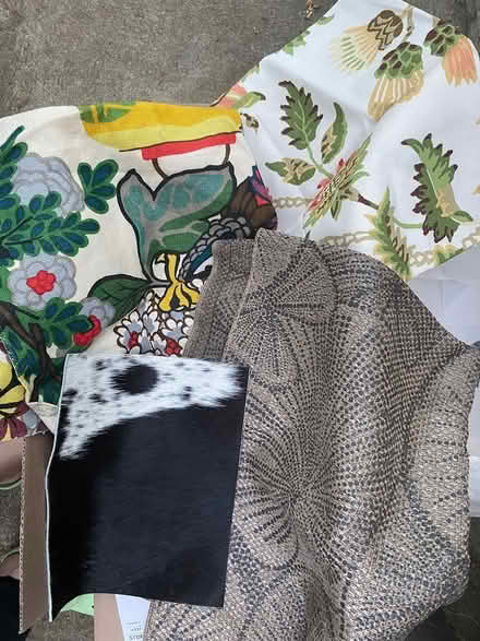 Photo of free Box full of fabric samples (Oakland) #1