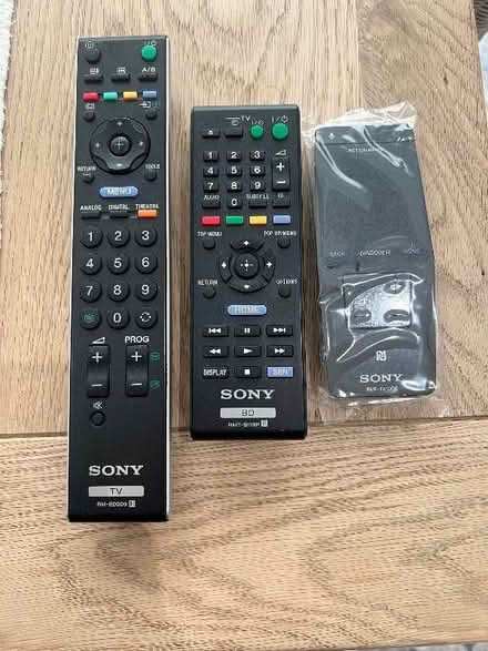 Photo of free Sony remotes (Weybridge KT13) #1