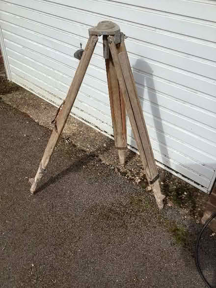 Photo of free Vintage surveyor’s tripod. (Braughing SG11) #2