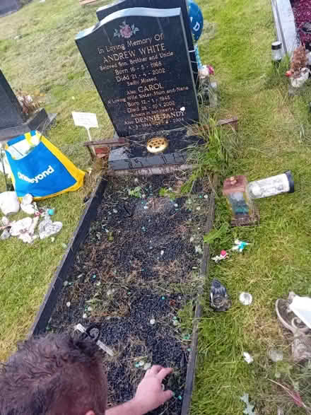 Photo of Small black stones for a grave (Harehills LS8) #3