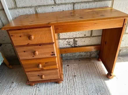 Photo of free Solid pine dressing table (Lymington SO41) #4