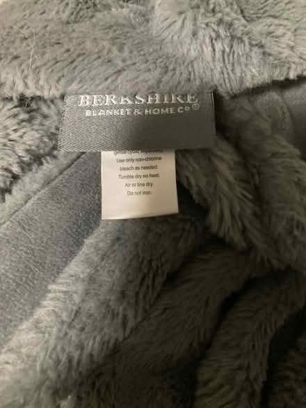 Photo of free Berkshire Queen Plush Blanket (Midtown East) #1