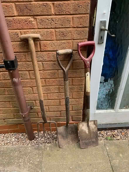 Photo of free Garden spades and fork (Scotch Orchard) #1