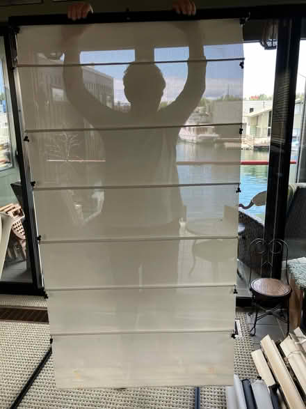 Photo of free 3 overhead sliding window covers (Eastlake - Roanoke at Fairview) #4