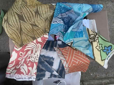 Photo of free Box full of fabric samples (Oakland) #2