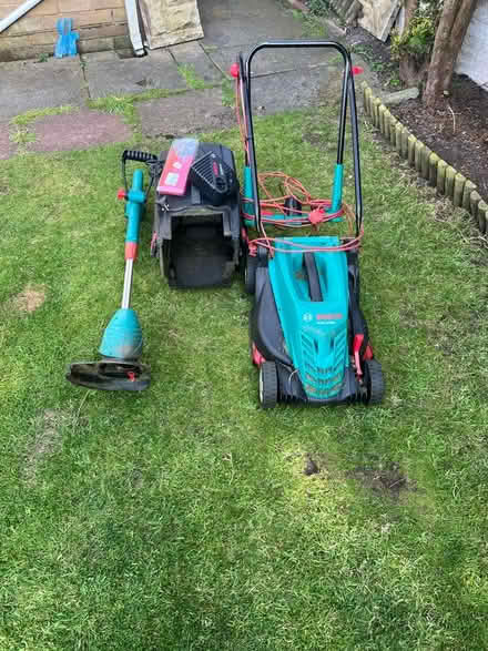 Photo of free BOSCH Lawnmower and Strimmer Set (WN8) #1
