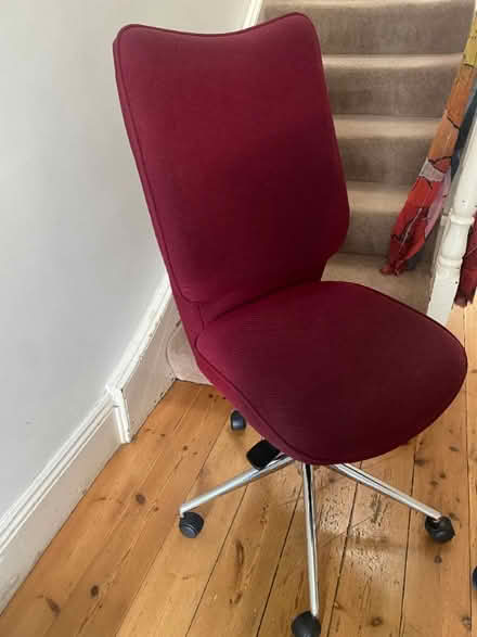 Photo of free Red office chair — good condition (Acton W3) #2