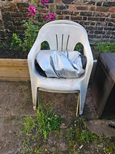 Photo of free 2 plastic chairs (Greenwich SE10) #1