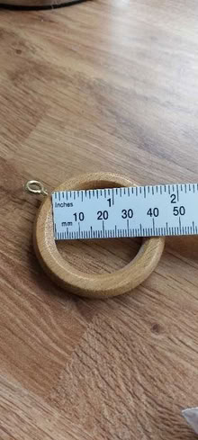 Photo of free Curtain rings (Coed Eva NP44) #2